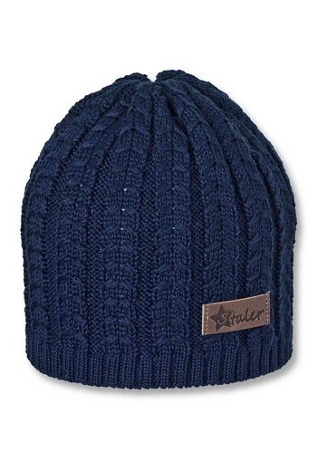 STERNTALER® Strickmütze Strickmütze (1-St., Wintermütze Strick Zopfmuster ideal für kalte Tage) Mütze mit Merinowollanteil und kleinem Zopfmuster mehr Blitzangebot