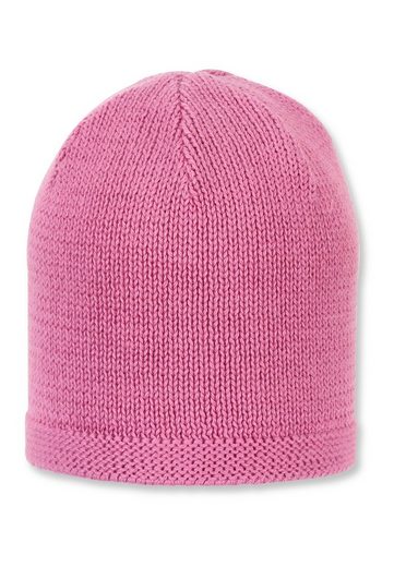 STERNTALER® Strickmütze OCS Strickmütze (1-St., Wintermütze gefütterte und ideal für kalte Tage) Strick Beanie Kinder aus weicher Baumwolle unifarben mehr Begrenzte Freigabe