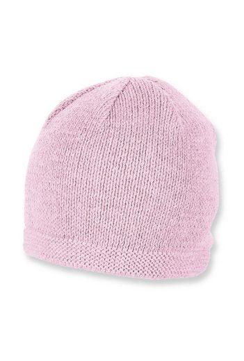 STERNTALER® Strickmütze OCS Strickmütze (1-St., Wintermütze gefütterte und ideal für kalte Tage) Strick Beanie Kinder aus weicher Baumwolle unifarben mehr Letzte 3 Tage