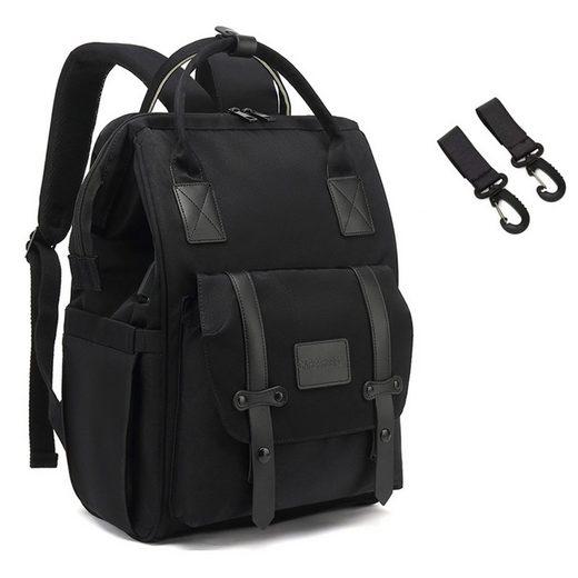 REDOM Wickelrucksack Wickeltasche Rucksack Baby Multifunktions-Babytaschen wasserabweisend (Windeln Babyflasche Milchfläsche Rucksack Tasche mit USB-Anschluss, Multifunktional, Babytasche, Wickelrucksack), mit Kinderwagen-Haken Angebote