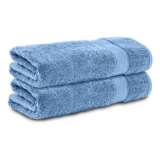 KOMFORTEC Badetücher 100% Baumwolle, 470 g/m² Frottee (2-St), Handtücher 70x140 cm Set, Weich mehr Online