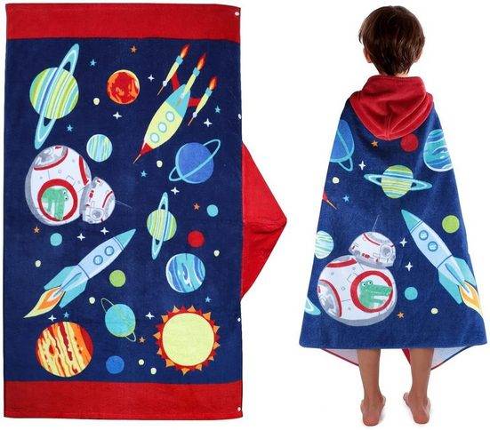 HYTIREBY Strandtücher Kinder Strandtuch Badetuch mit Kapuze Jungen Mädchen mehr im Angebot