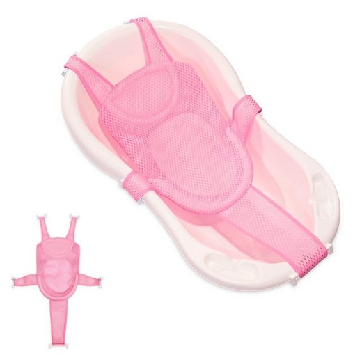 LORELLI Wanneneinlage Babywannennetz Turtle B: 60 cm, L: 80 cm, Kunststoff Clips, Badewanneneinsatz, ab Geburt mehr Blitzverkäufe