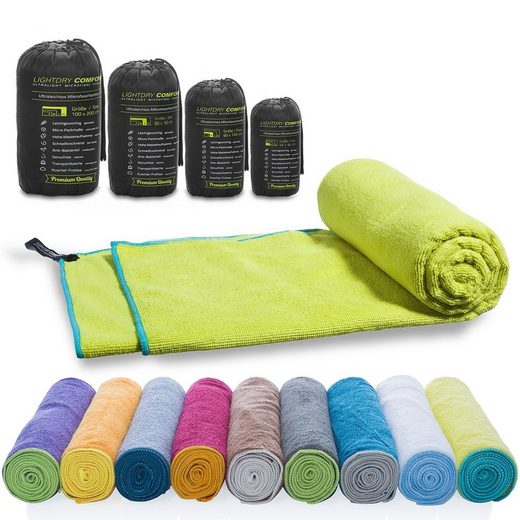 LIGHTDRY Reisehandtuch Backpack Mikrofaser Sporthandtuch Sport, Strand & Badehandtuch mehr Neueste Mode