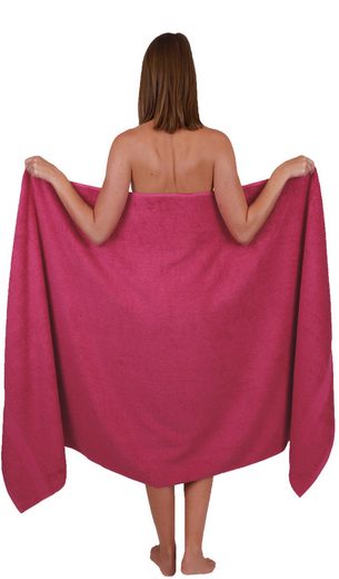 BETZ Badetuch Palermo groß XXL Größe 100 x 200 cm Saunatuch 100% Baumwolle (1 Stück, 1-St) mehr Bis zu 65% Rabatt