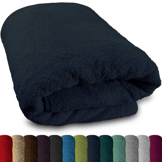 LANUDO Badetücher Lanudo® Saunahandtuch "Maxi Line" 100x200 cm div. Farben 100% Baumwolle (1-St) mehr Tägliche Deals