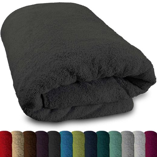 LANUDO Badetücher Lanudo® Saunahandtuch "Maxi Line" 100x200 cm div. Farben 100% Baumwolle (1-St) mehr Riesige Ersparnisse
