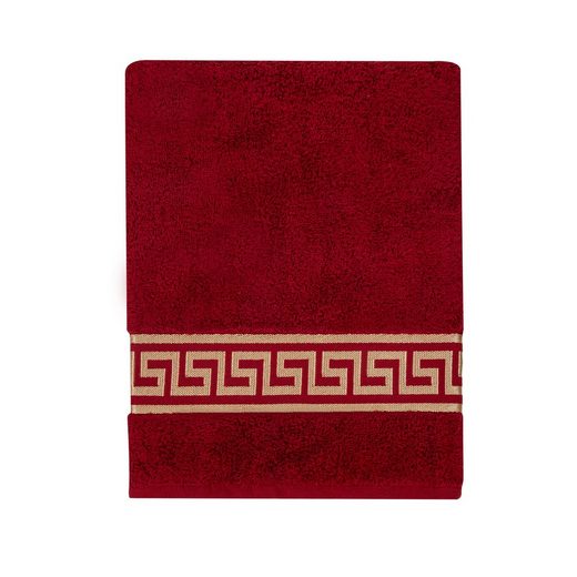 BELLE ARTI Handtücher Luxus Mäander Gästetücher Badetücher Duschtücher Saunatücher in Set (1-St), schwarz, weiss, beige, rot, gold, 100% Baumwolle, Frottee, eingestickt mehr Rabatte dieses Monats