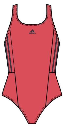 ADIDAS PERFORMANCE Badeanzug 3S MID SUIT 1-St mehr Fabrikverkauf