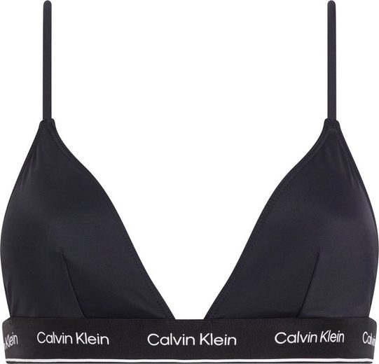 CALVIN KLEIN SWIMWEAR Triangel-Bikini-Top TRIANGLE-RP mit Logoschriftzügen auf dem Unterband mehr Bis zu 60% Rabatt