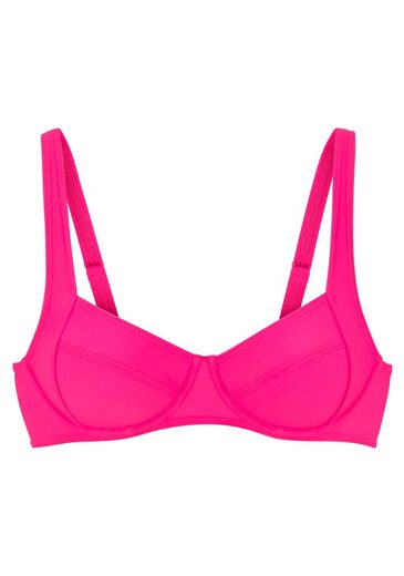 LASCANA Bügel-Bikini-Top Lolo in modischer Schnittform mehr Outlet
