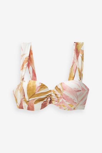 NEXT Bandeau-Bikini-Top Figurformendes, wattiertes Bandeau-Bikinitop 1-St mehr Blitzverkäufe