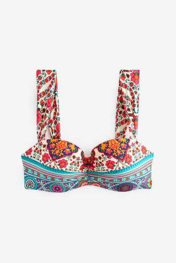 NEXT Bandeau-Bikini-Top Figurformendes, wattiertes Bandeau-Bikinitop 1-St mehr Kostenloser Versand