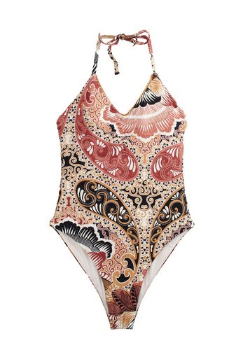 NEXT Badeanzug Bauchformender Badeanzug mit Neckholder 1-St mehr Online Shopping