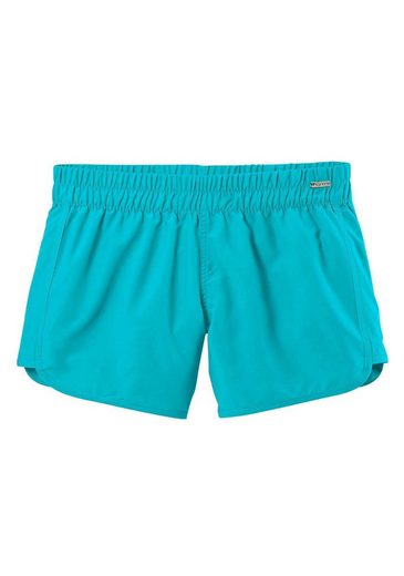 LASCANA Badeshorts elastisches Bündchen, mit Gesäßtasche, softe Microfaser-Qualität mehr Online Outlet