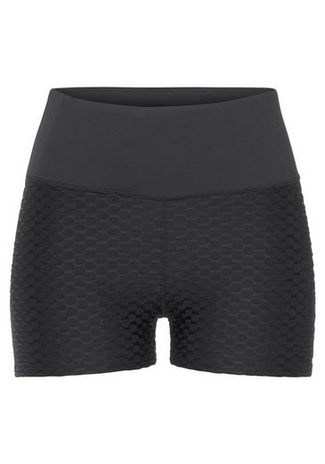 VIVANCE ACTIVE Shorts -Kurze Hose mit breitem Bund und Wabenoptik mehr Kostenloser Versand international
