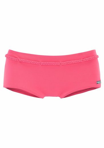 BUFFALO Bikini-Hotpants Happy mit geflochtenem Ziergürtel mehr Black Friday Preise