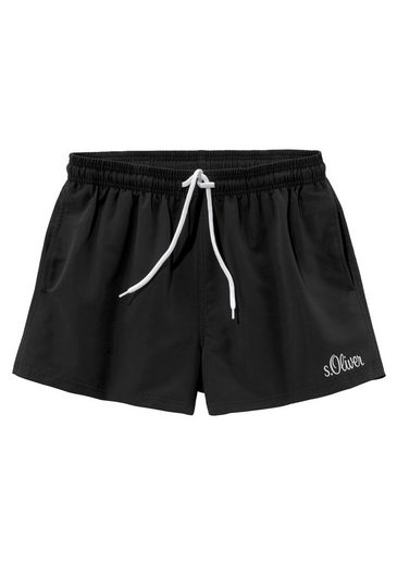 S.OLIVER Badeshorts mit komplementärem Farbdesign mehr Kostenloser Versand