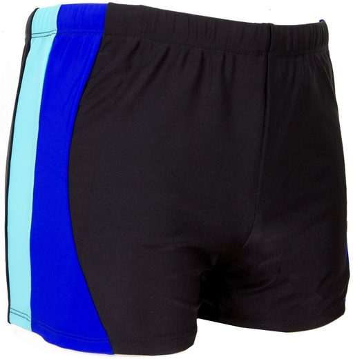 LUVANNI Boxer-Badehose Badehose Herren Schnelltrocknende Beachshorts Badeshorts enganliegend Schwimmhose Männer Shorts Hose mit Streifenmuster mehr Fabrikpreis