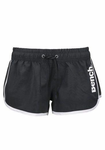 BENCH. Badeshorts aus Microfaser, mit Außenkordel, mit Gesäßtasche, mit Klettverschluss mehr Muttertagsangebot