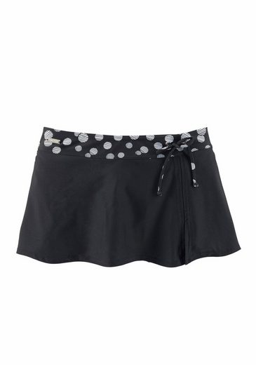 LASCANA Bade-Rock mit integrierter Bikinihose und bedrucktem Bündchen mehr Weihnachtsangebot