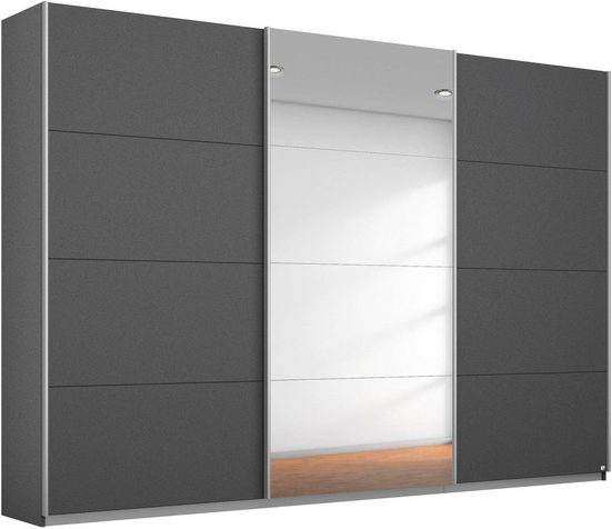 RAUCH Schwebetürenschrank Kleiderschrank Schrank Garderobe CORTONA inkl. Inneneinteilung 2 Stoffboxen und zusätzlichen Einlegeböden MADE IN GERMANY mehr Kostenloser Versand