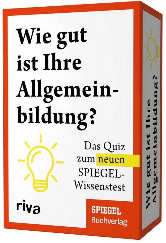 RIVA Spiel Wie gut ist Ihre Allgemeinbildung? mehr Weihnachtsangebot