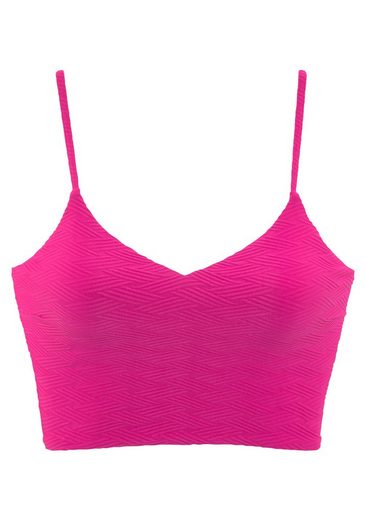 SUNSEEKER Crop-Bikini-Top Loretta mit Strukturmuster mehr Bestseller