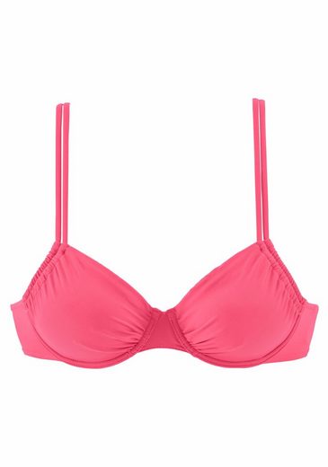 BUFFALO Bügel-Bikini-Top Happy seitlich zu raffen mehr Sonderangebote