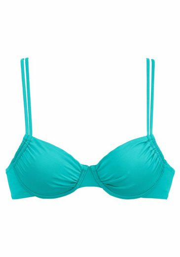 BUFFALO Bügel-Bikini-Top Happy seitlich zu raffen mehr Sonderangebote