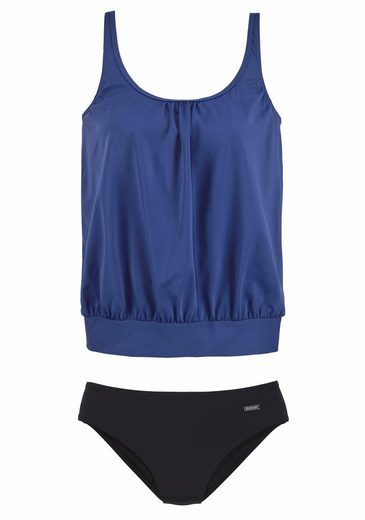 LASCANA Oversize-Tankini Miederverstärkung am Cup, Unterbrustgummi rundum, verstellbare Träger mehr Zeitbegrenzte Promotion