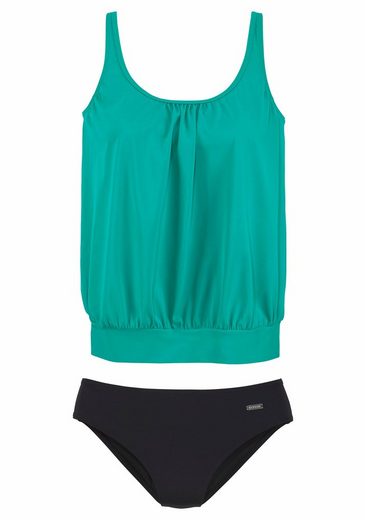 LASCANA Oversize-Tankini Miederverstärkung am Cup, Unterbrustgummi rundum, verstellbare Träger mehr Zeitbegrenzte Promotion