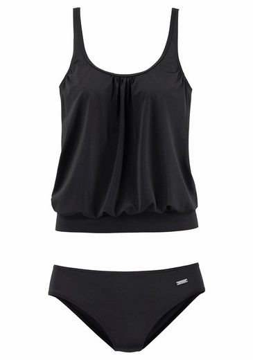 LASCANA Oversize-Tankini Miederverstärkung am Cup, Unterbrustgummi rundum, verstellbare Träger mehr Zeitbegrenzte Promotion