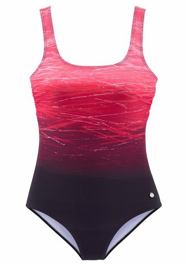 LASCANA Badeanzug mit Batikprint und Shaping-Effekt mehr Nur für heute
