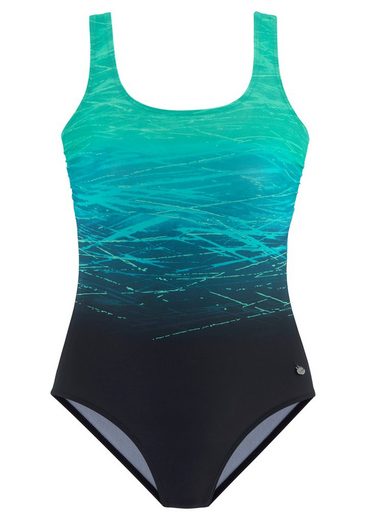 LASCANA Badeanzug mit Batikprint und Shaping-Effekt mehr Nur für heute