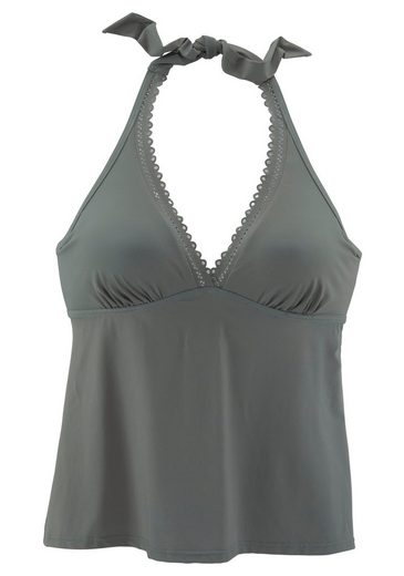 S.OLIVER Bügel-Tankini-Top Aiko mit Häkeloptik mehr Sonderangebot der Fabrik