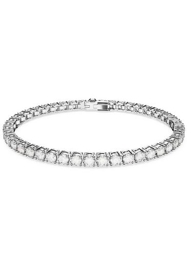 SWAROVSKI Tennisarmband Matrix, Rundschliff mit Swarovski® Kristall mehr Verkauf