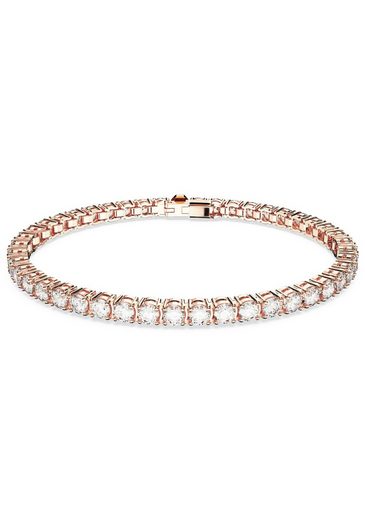 SWAROVSKI Tennisarmband Matrix, Rundschliff mit Swarovski® Kristall mehr Verkauf