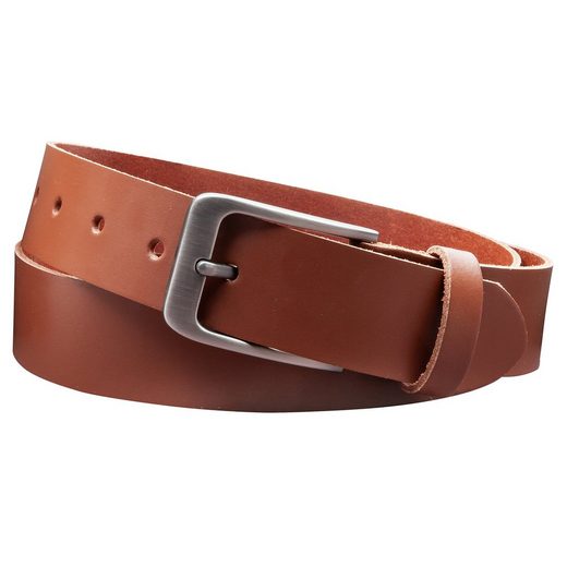 COLOGNEBELT Ledergürtel D11-SL Schlicht dennoch modern mit Dornschließe, MADE IN GERMANY mehr Fabrikladen
