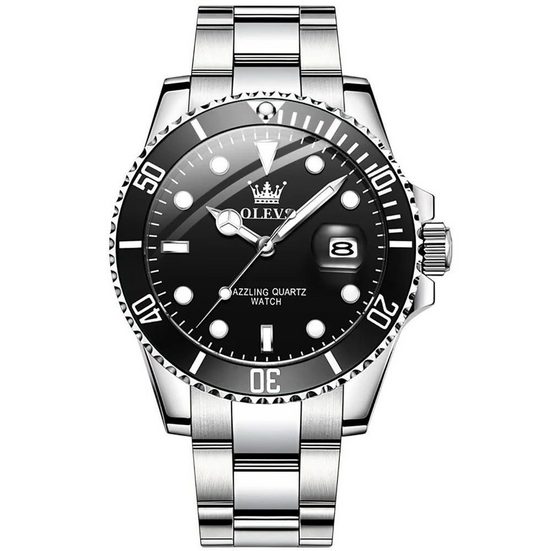 TIDY Quarzuhr Quartz 5885 Edelstahl Uhr für Männer modisch und leger mehr Begrenzt auf 3 Tage
