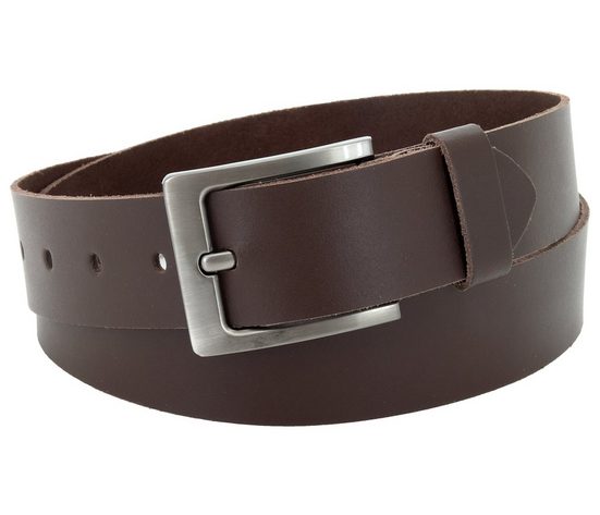 COLOGNEBELT Ledergürtel E1-SL Schlicht dennoch modern mit Dornschließe, MADE IN GERMANY mehr Outlet