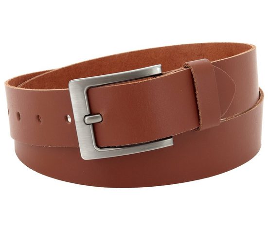 COLOGNEBELT Ledergürtel E1-SL Schlicht dennoch modern mit Dornschließe, MADE IN GERMANY mehr Outlet