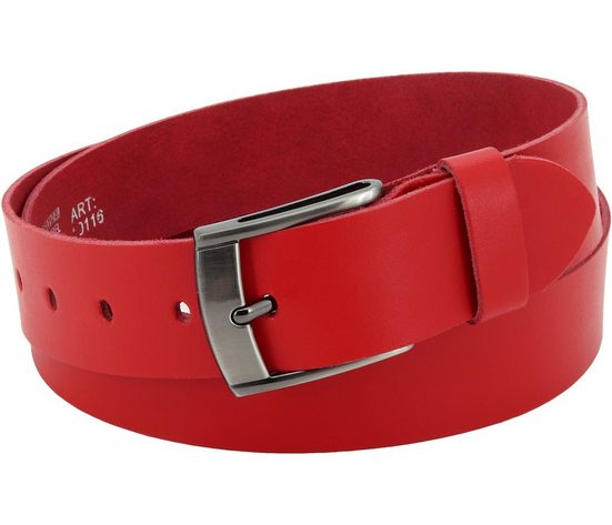 COLOGNEBELT Ledergürtel E31-SL Schlicht dennoch modern mit Dornschließe, MADE IN GERMANY mehr Angebote