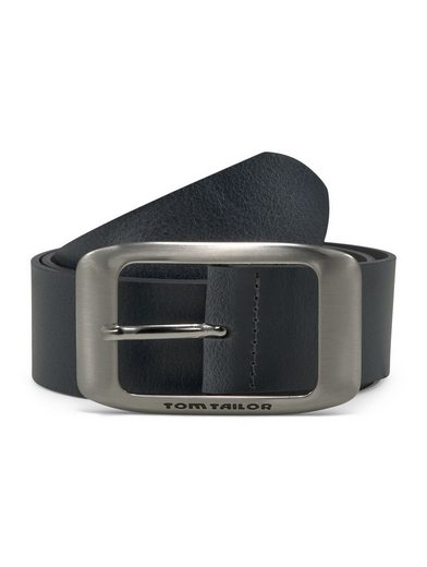 TOM TAILOR Ledergürtel TTAMY 4 cm breiter Damengürtel, Jeans und Casual mehr im Angebot