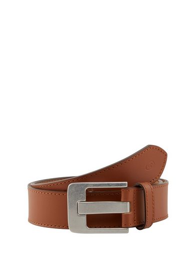 TOM TAILOR Ledergürtel TTLUCIFER 4 cm breiter Damengürtel, modisch markant zu Jeans mehr Blitzverkäufe