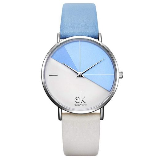 MSOVAEU Quarzuhr Quarzuhr Echtes Rindsleder Uhr für Damen modisch und leger Quarzuhr, 30 Meter Wasserdichtigkeit, Multifunktionsuhr Armbanduhr, Chronograph Damenuhr mehr Preisnachlass