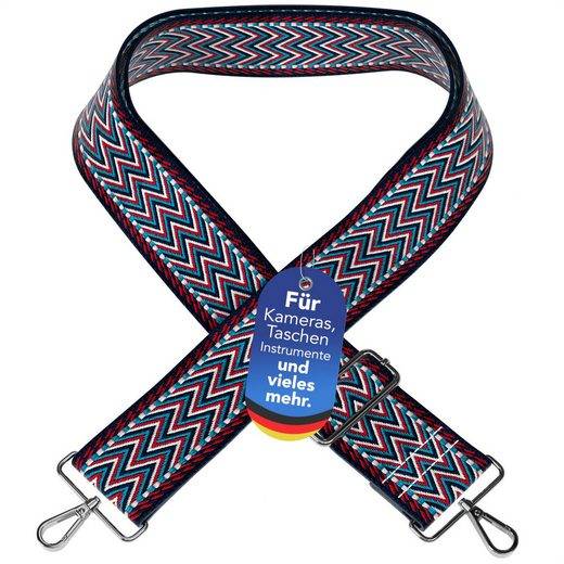 EAZY CASE Schulterriemen Schultergurte für Taschen gemustert Wechselband Taschenriemen Festivalbag verstellbar universal Violett mehr Heißer Verkauf