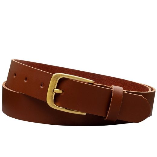 COLOGNEBELT Ledergürtel C16-SL Schlicht dennoch modern mit Dornschließe, MADE IN GERMANY mehr Riesige Ersparnisse