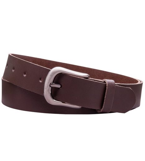 COLOGNEBELT Ledergürtel C24-SL Schlicht dennoch modern mit Dornschließe, MADE IN GERMANY mehr Super Sparpreis