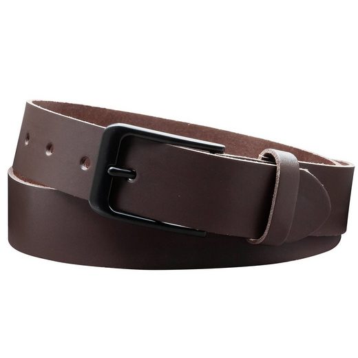 COLOGNEBELT Ledergürtel D12-SL Schlicht dennoch modern mit Dornschließe, MADE IN GERMANY mehr Kostenlose Rückgabe